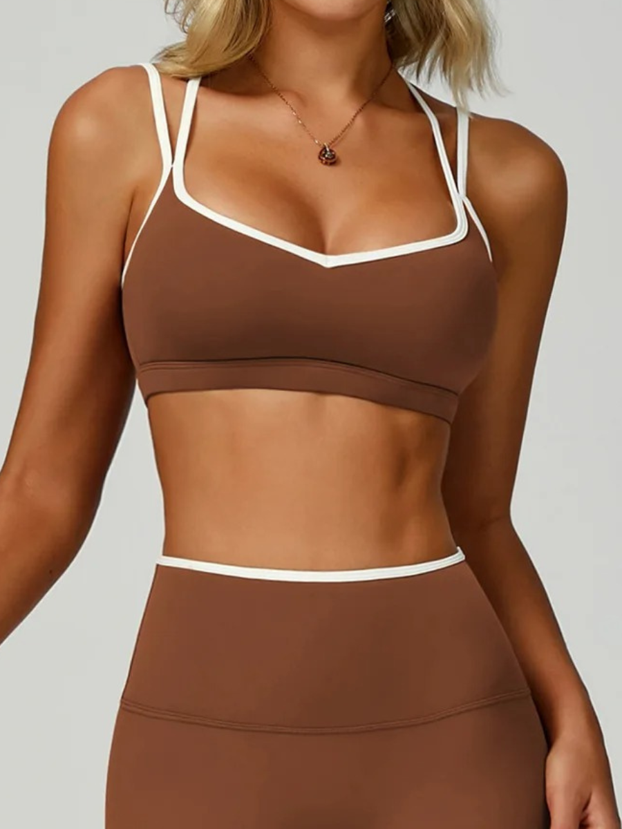 Brassière de Sport Originale marron / S