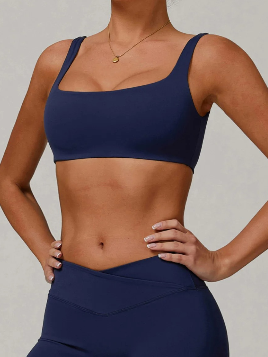 Brassière Sport Chic bleu marine / S