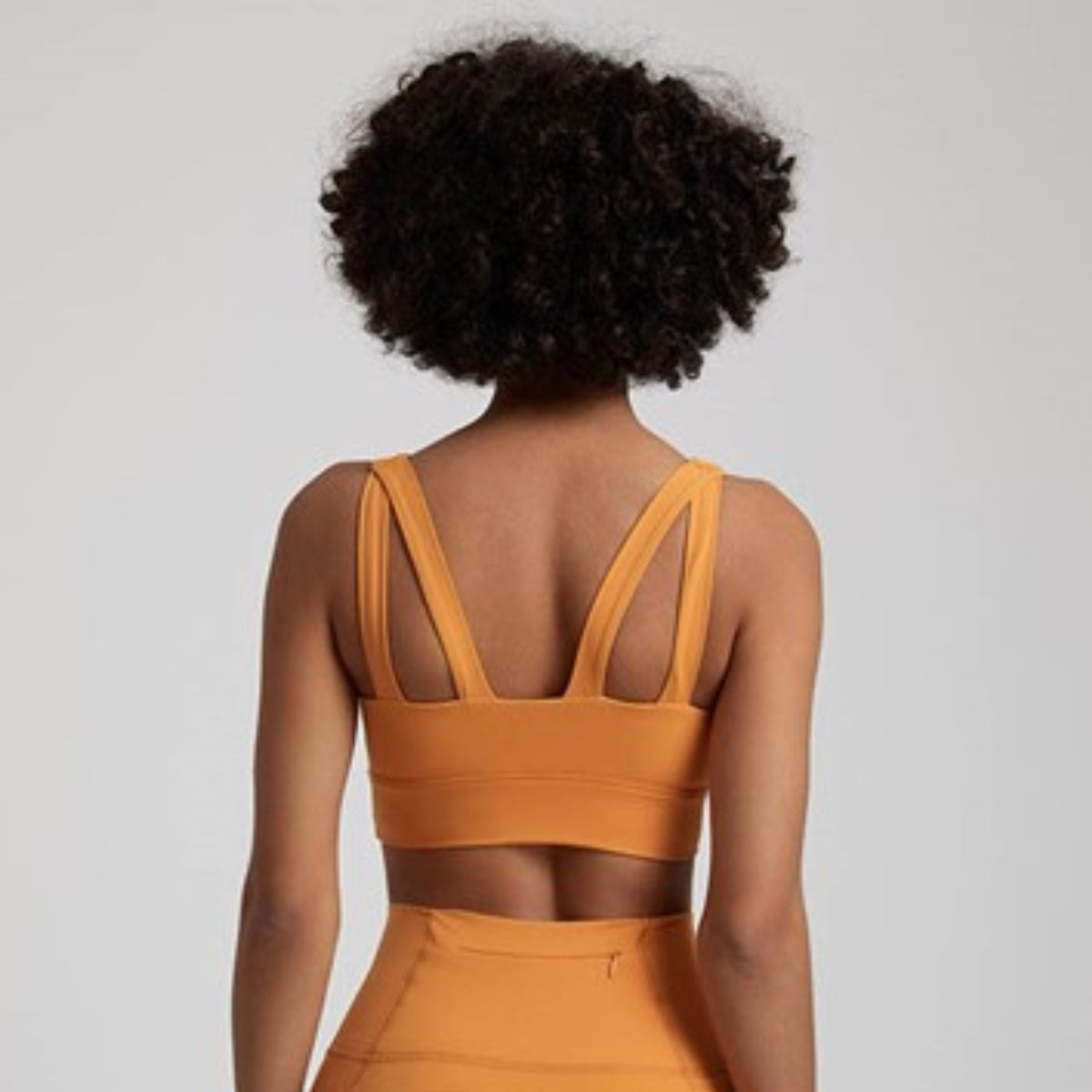 Brassière Yoga Agatha - orange / S