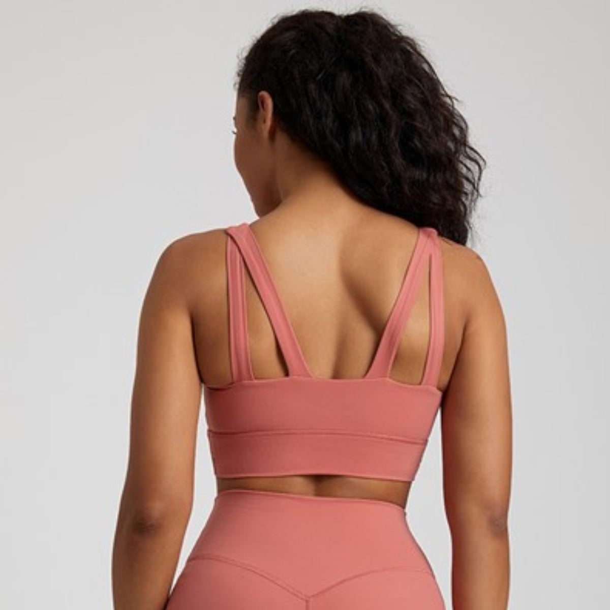 Brassière Yoga Agatha - rose / S