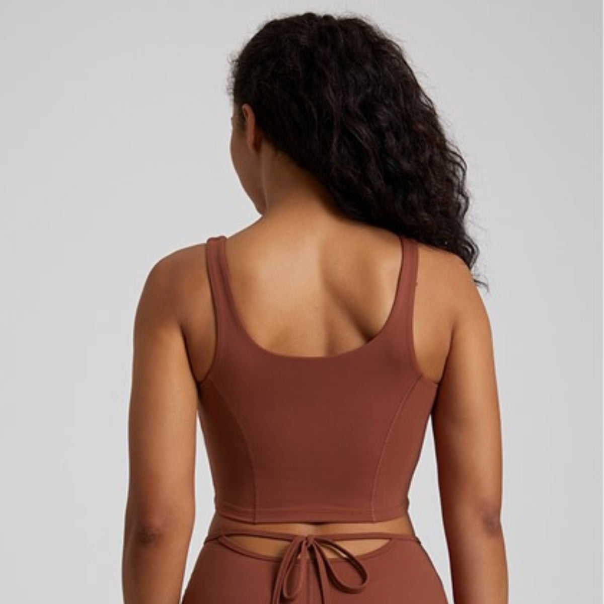 Brassière Yoga Bhakti - marron / S
