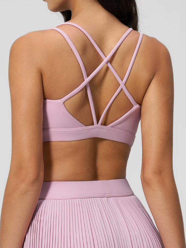 Brassière Yoga Bretelles Croisées