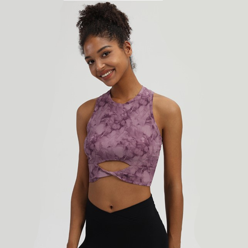 Brassière Yoga Chic - Violet / XS