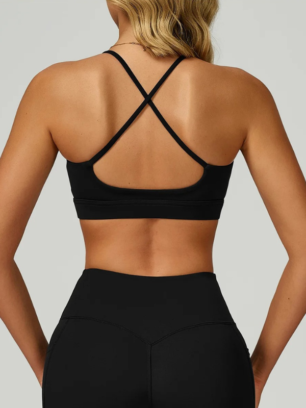 Brassière Yoga Fines Bretelles Chic