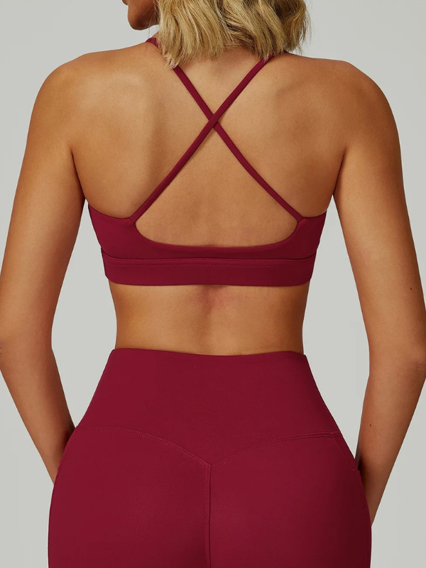 Brassière Yoga Fines Bretelles Chic