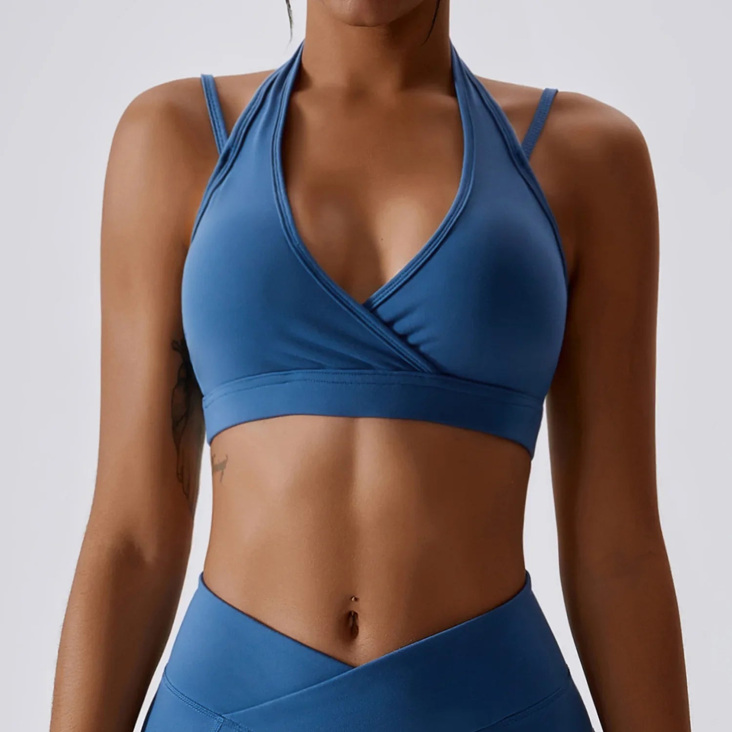 Brassière Yoga Maya - bleu / S