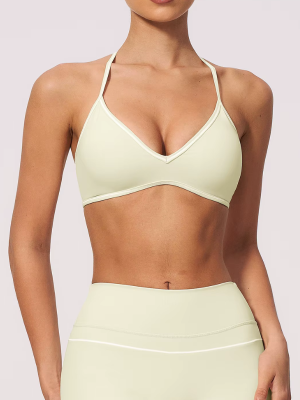 Brassière Yoga Push-Up - beige / S