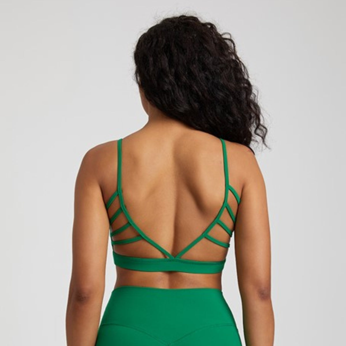 Brassière Yoga Sexy - Vert / S