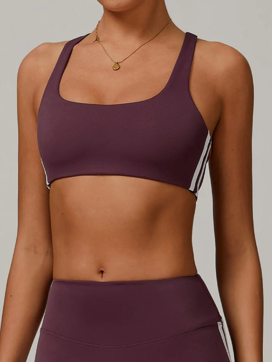Brassière Yoga Sportive bordeaux / S