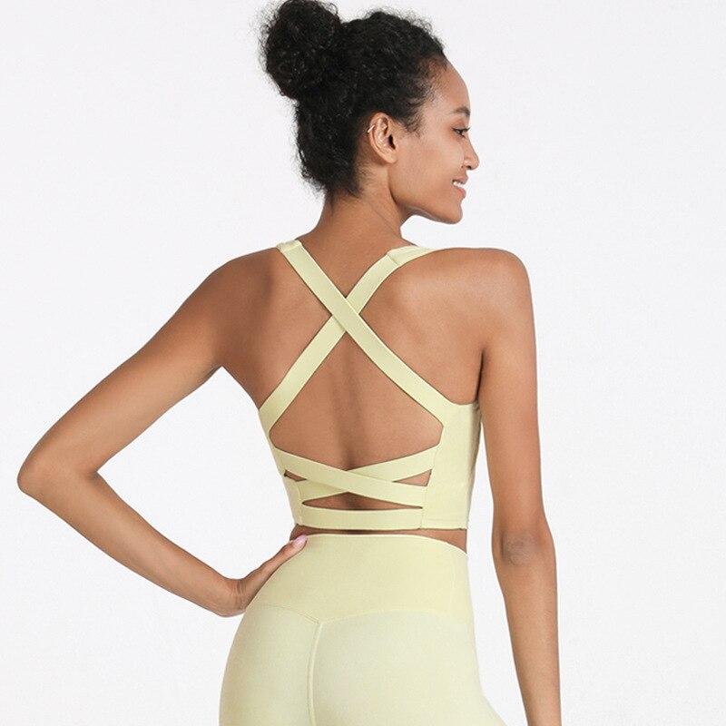 Brassière Yoga Sun - jaune / S