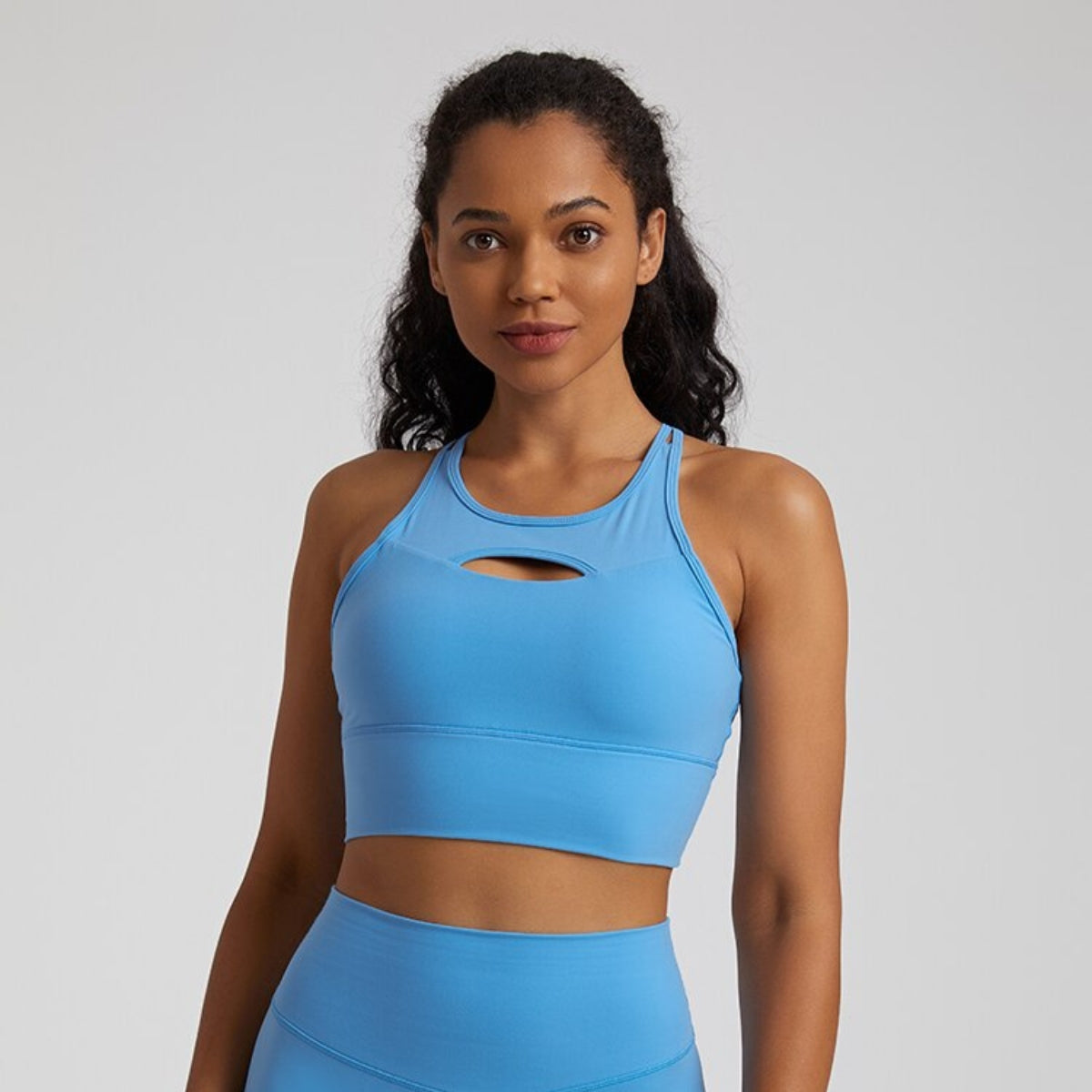 Brassière Yoga Ujjayi - bleu clair / S