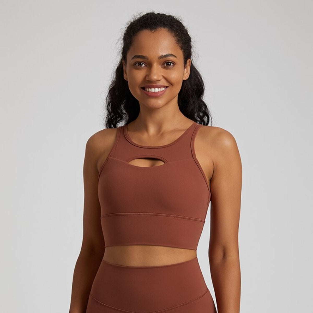 Brassière Yoga Ujjayi - marron / S