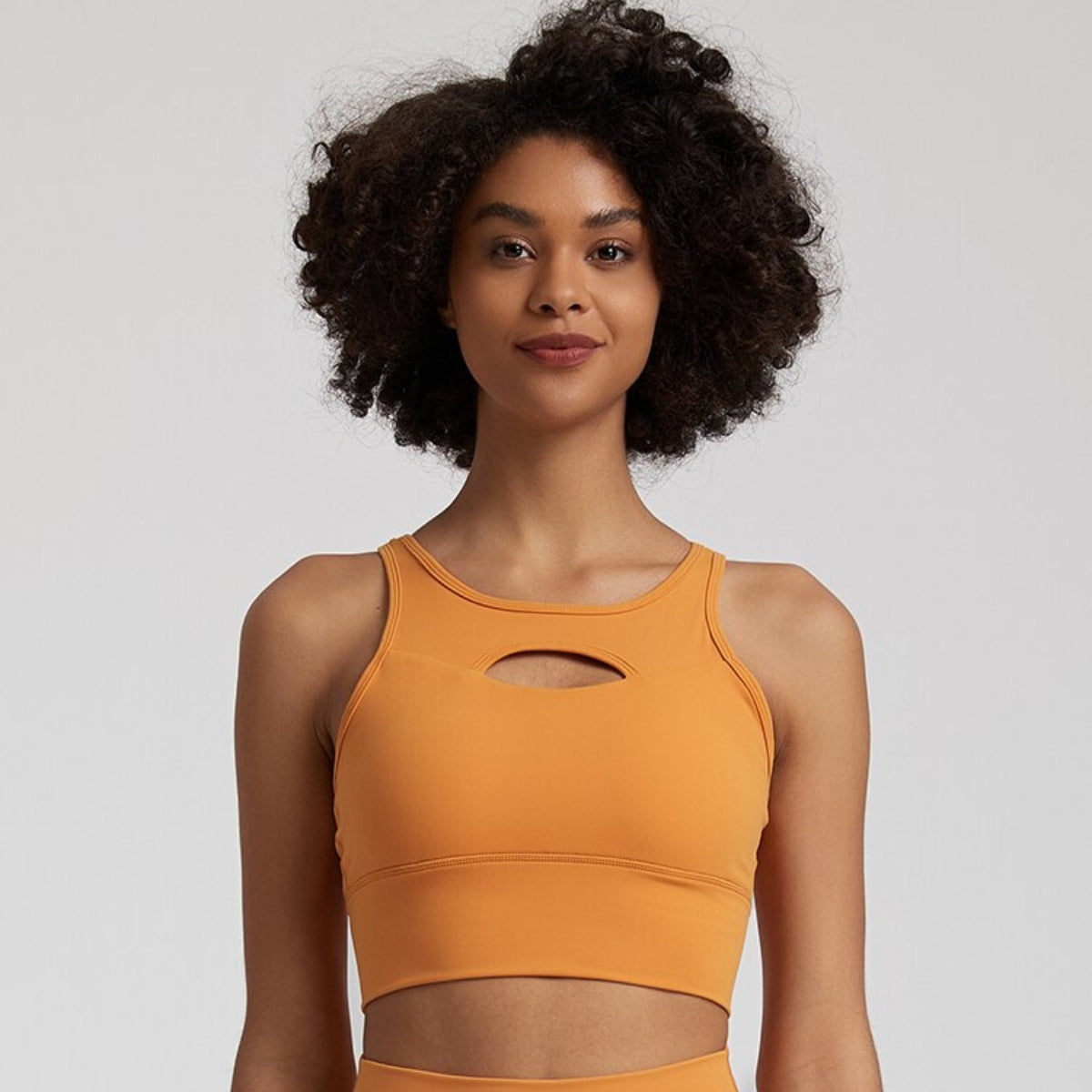 Brassière Yoga Ujjayi - orange / S