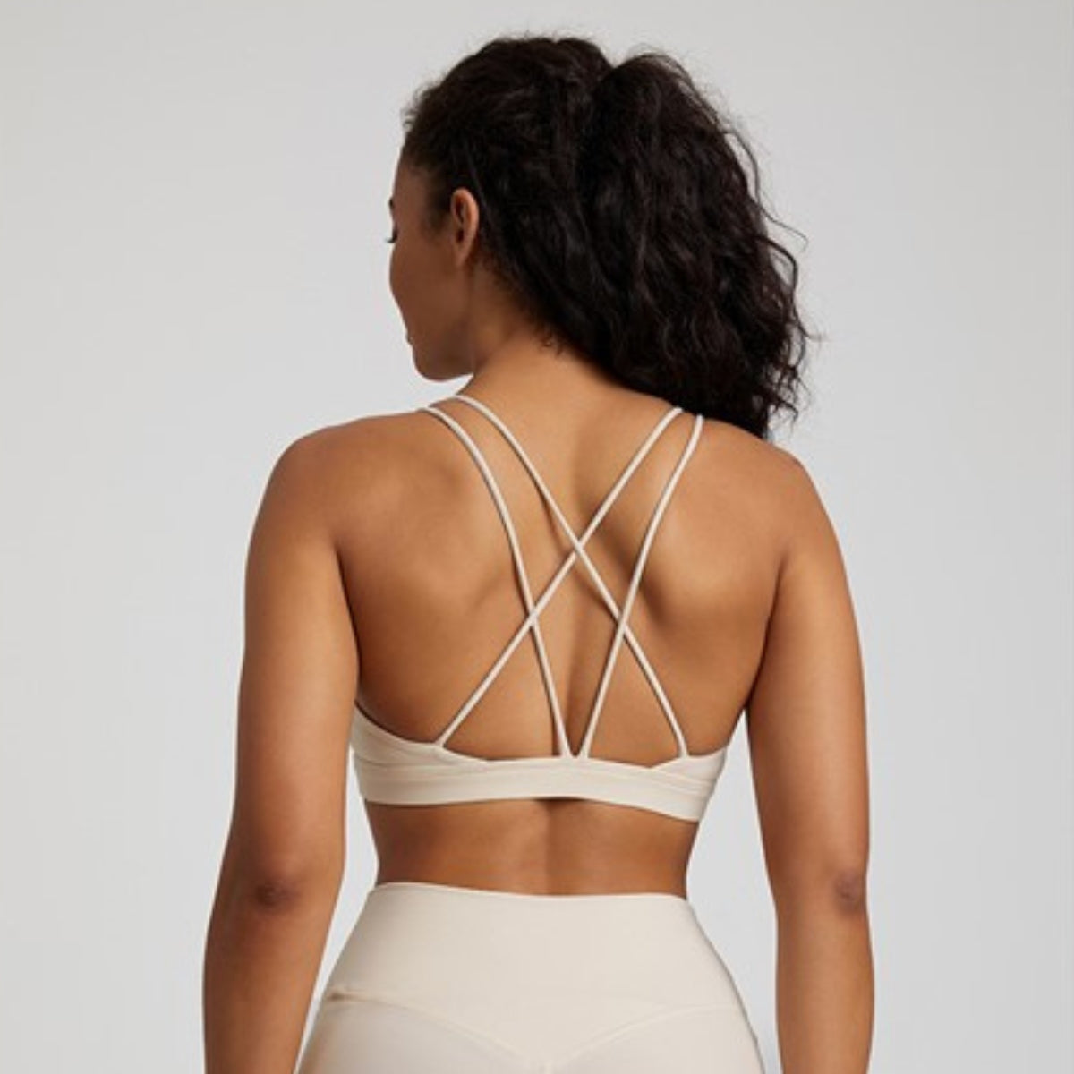 Brassière Yoga Yantra - blanc / S