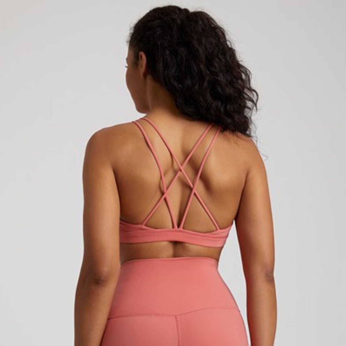 Brassière Yoga Yantra - rose / S