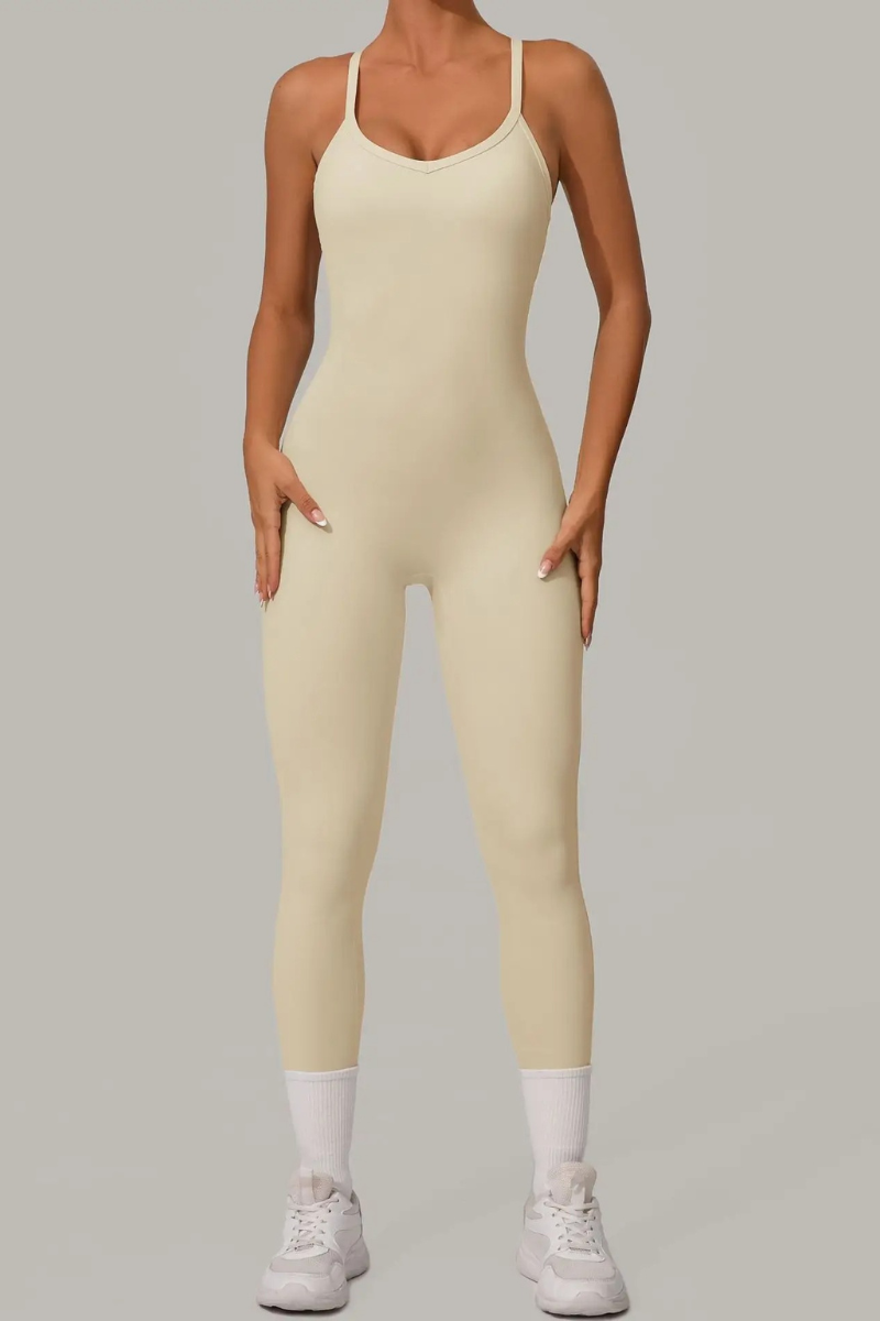 Combinaison Legging Femme - beige / S