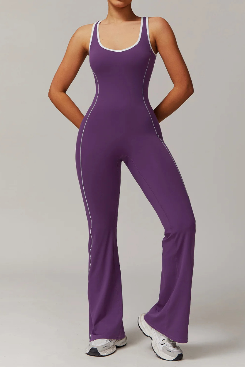 Combinaison Pantalon Sport - violet / S