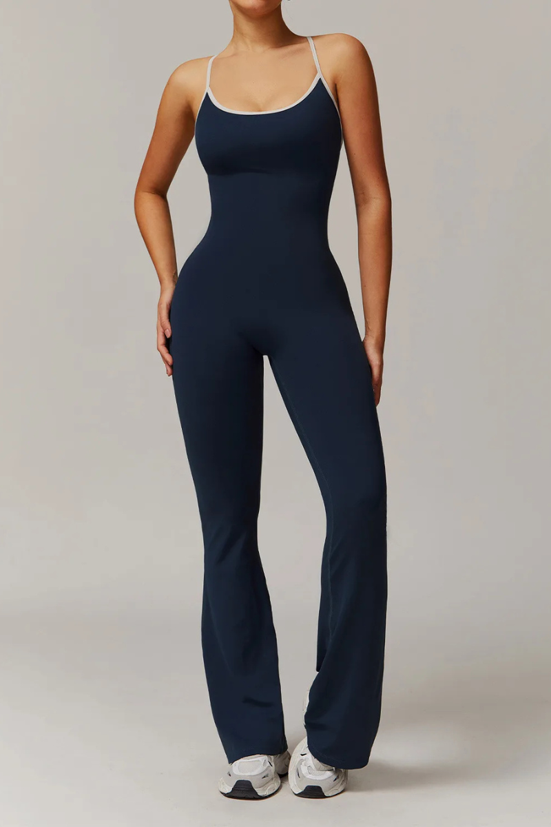 Combinaison Pilates Femme - blau marine / S