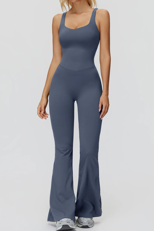 Combinaison Sport Elégante - bleu marine / S