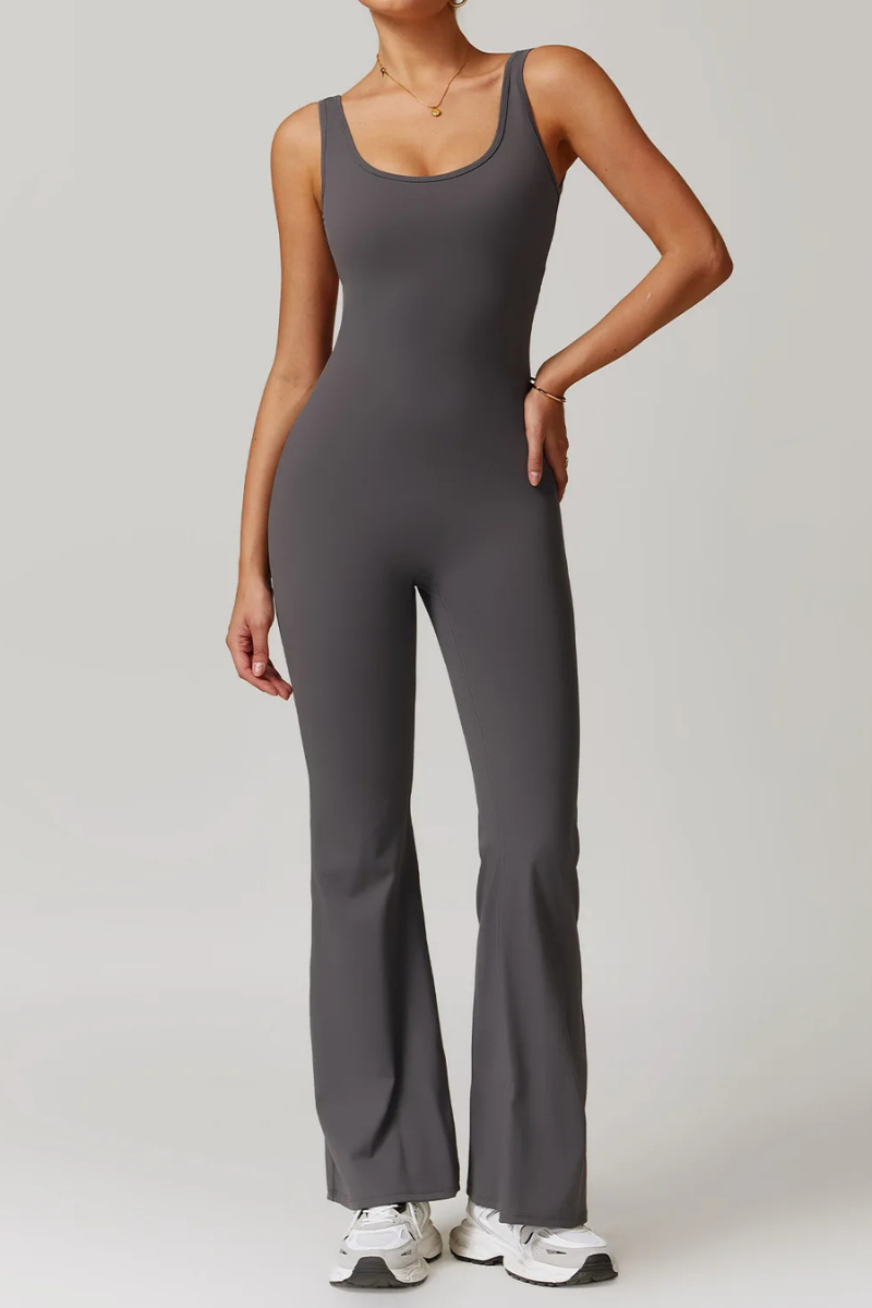 Combinaison Sport Femme Fitness - gris / S