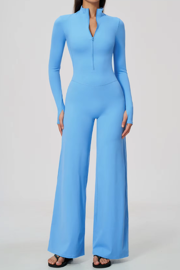 Combinaison Sport Palazzo - bleu clair / S