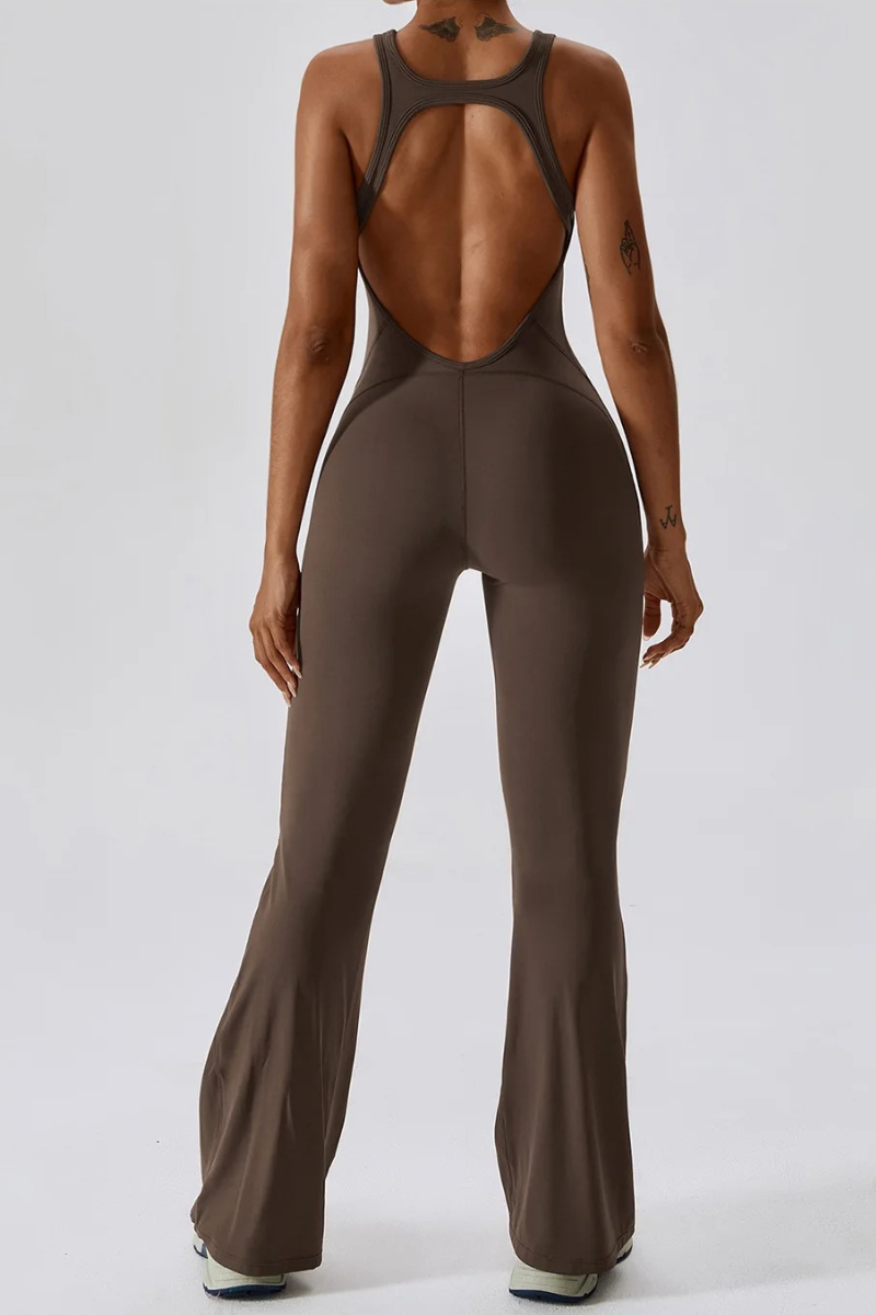 Combinaison Yoga Femme - marron / S