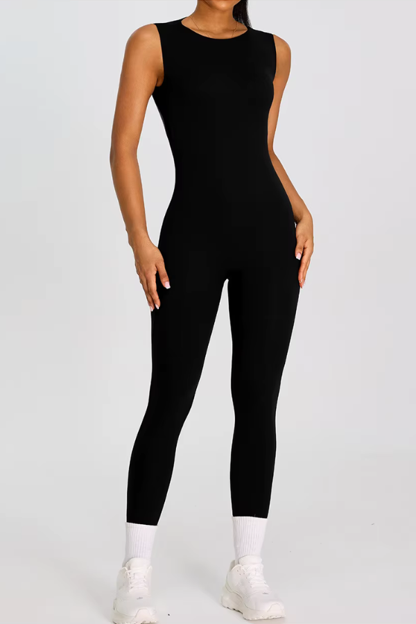 Combinaison Yoga Sculptante - noir / S