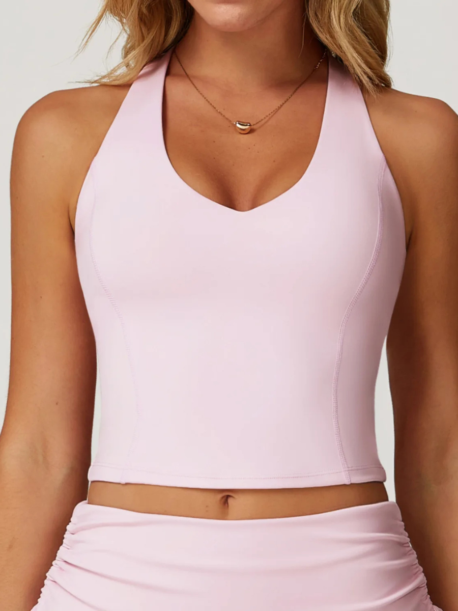 Débardeur de Yoga - rose clair / S