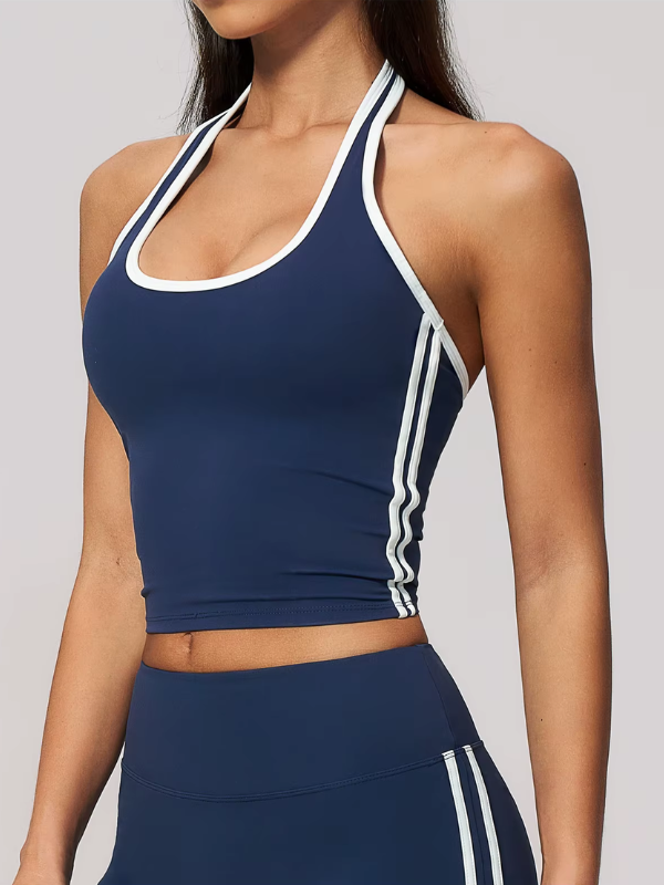 Débardeur Yoga Col Halter