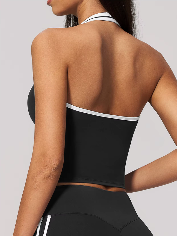Débardeur Yoga Col Halter