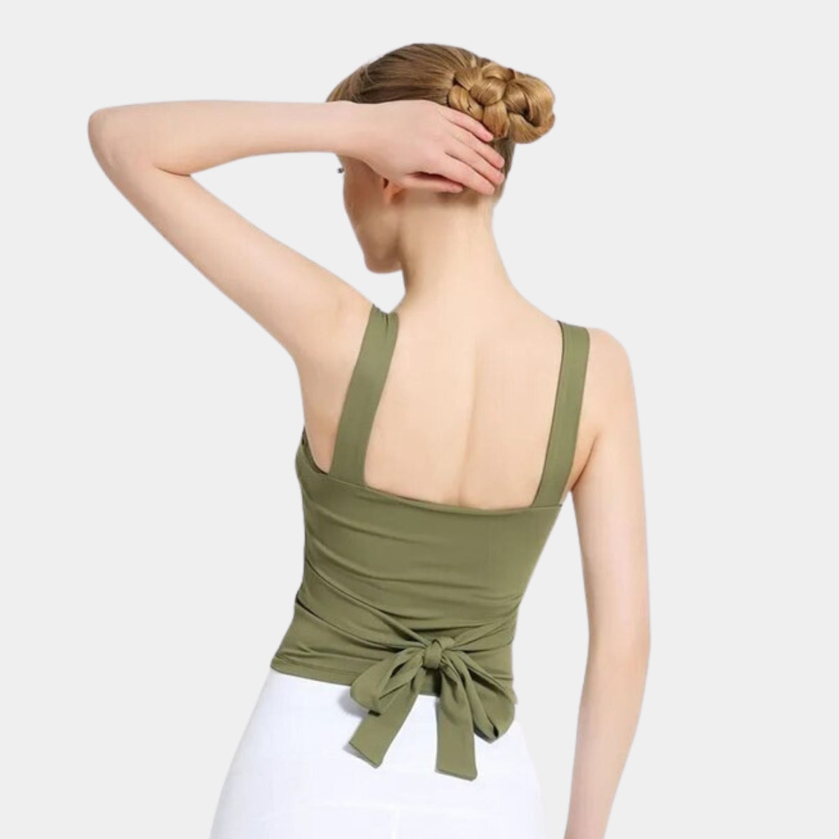 Débardeur Yoga Vintage - vert / S