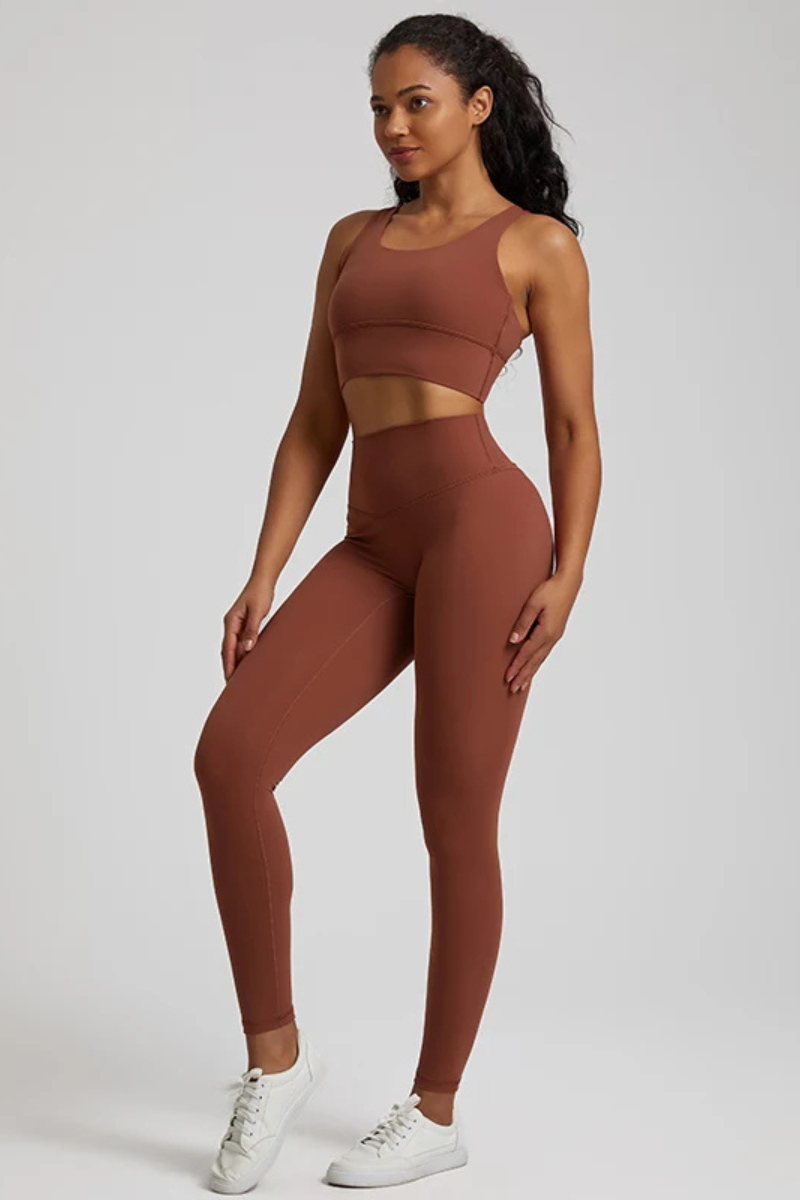 Ensemble Pilates - marron / S