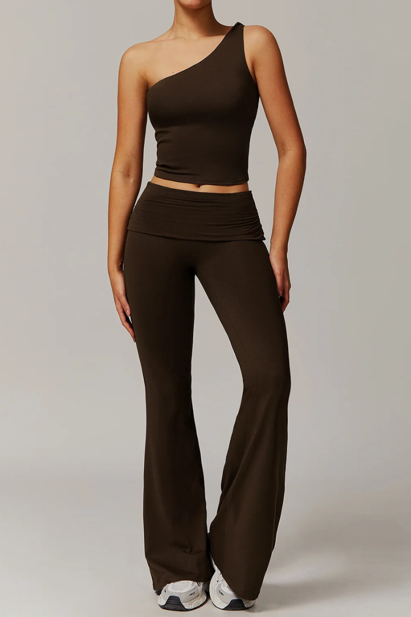 Ensemble Sport Chic Femme - marron / S