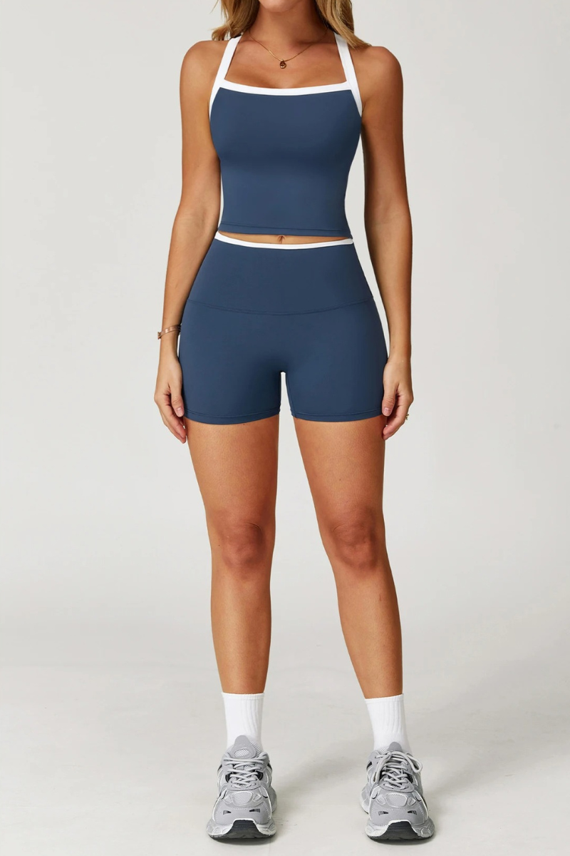 Ensemble Sport pour Femme - bleu marine / S