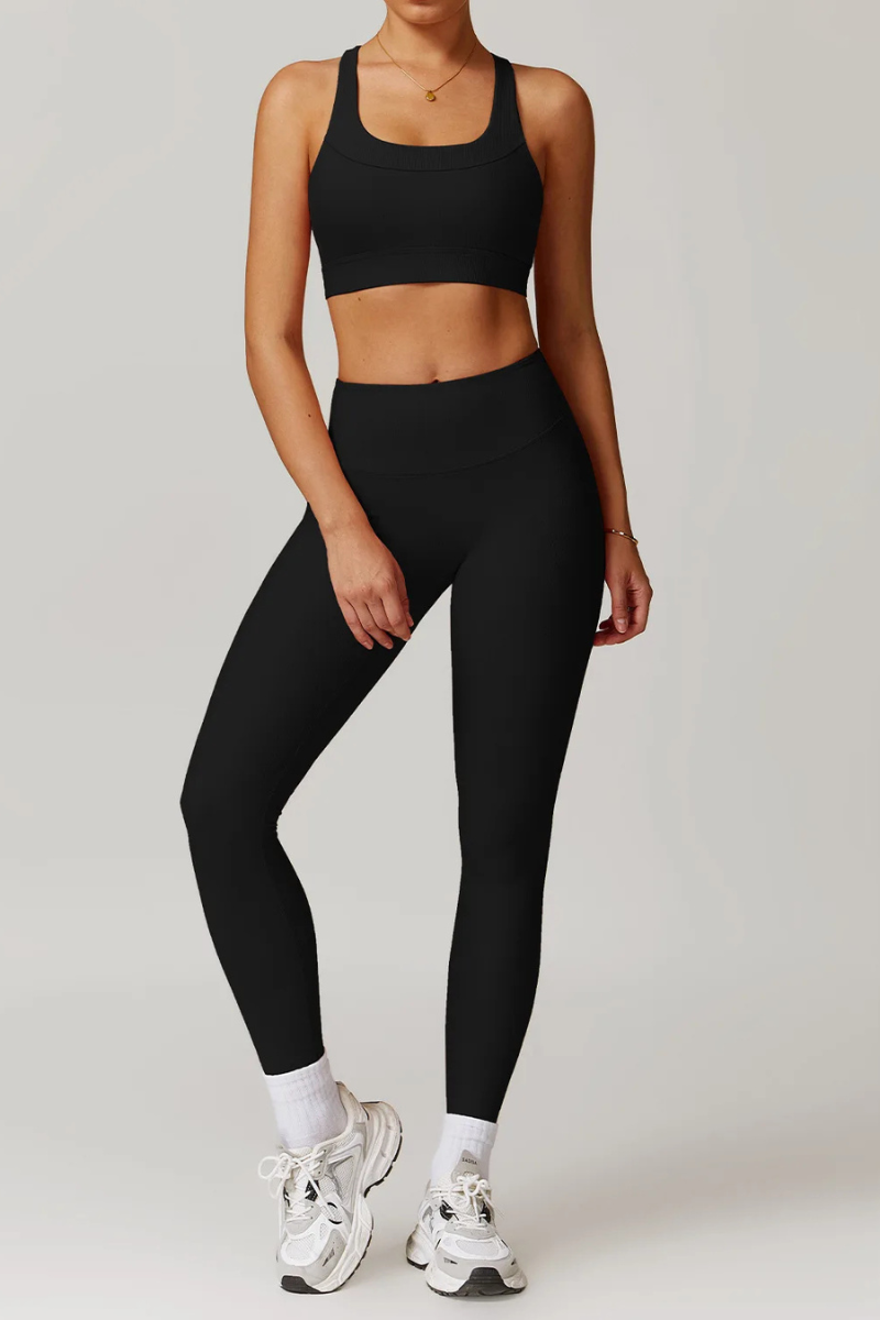 Ensemble Yoga Chakra - noir / S