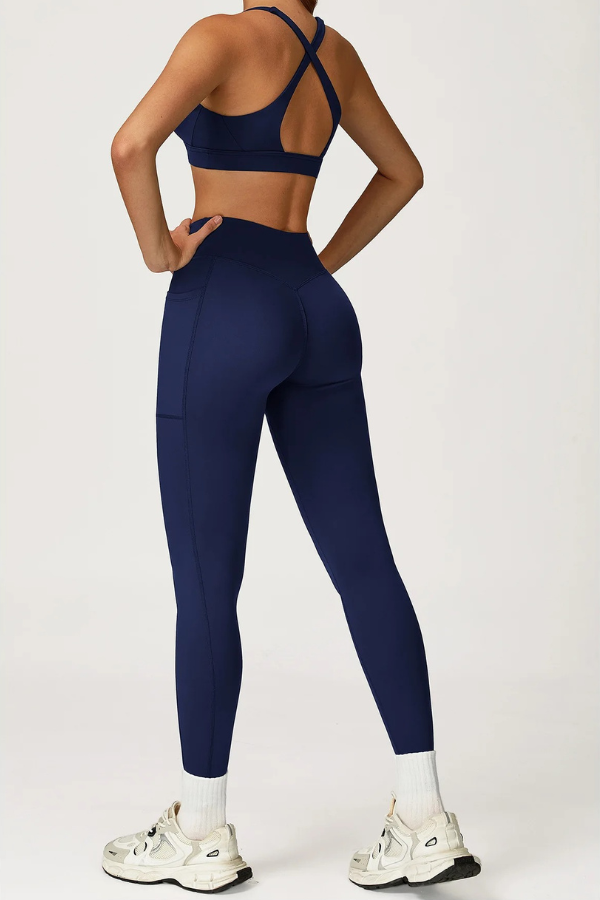 Ensemble Yoga Dos Croisé