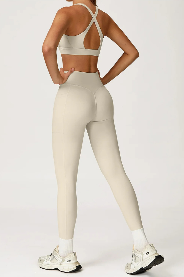 Ensemble Yoga Dos Croisé