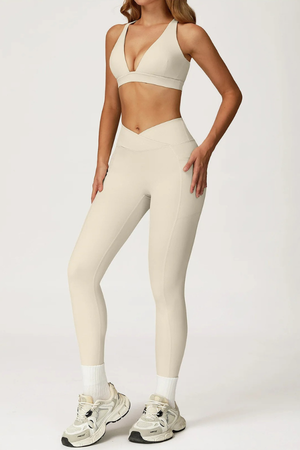 Ensemble Yoga Dos Croisé