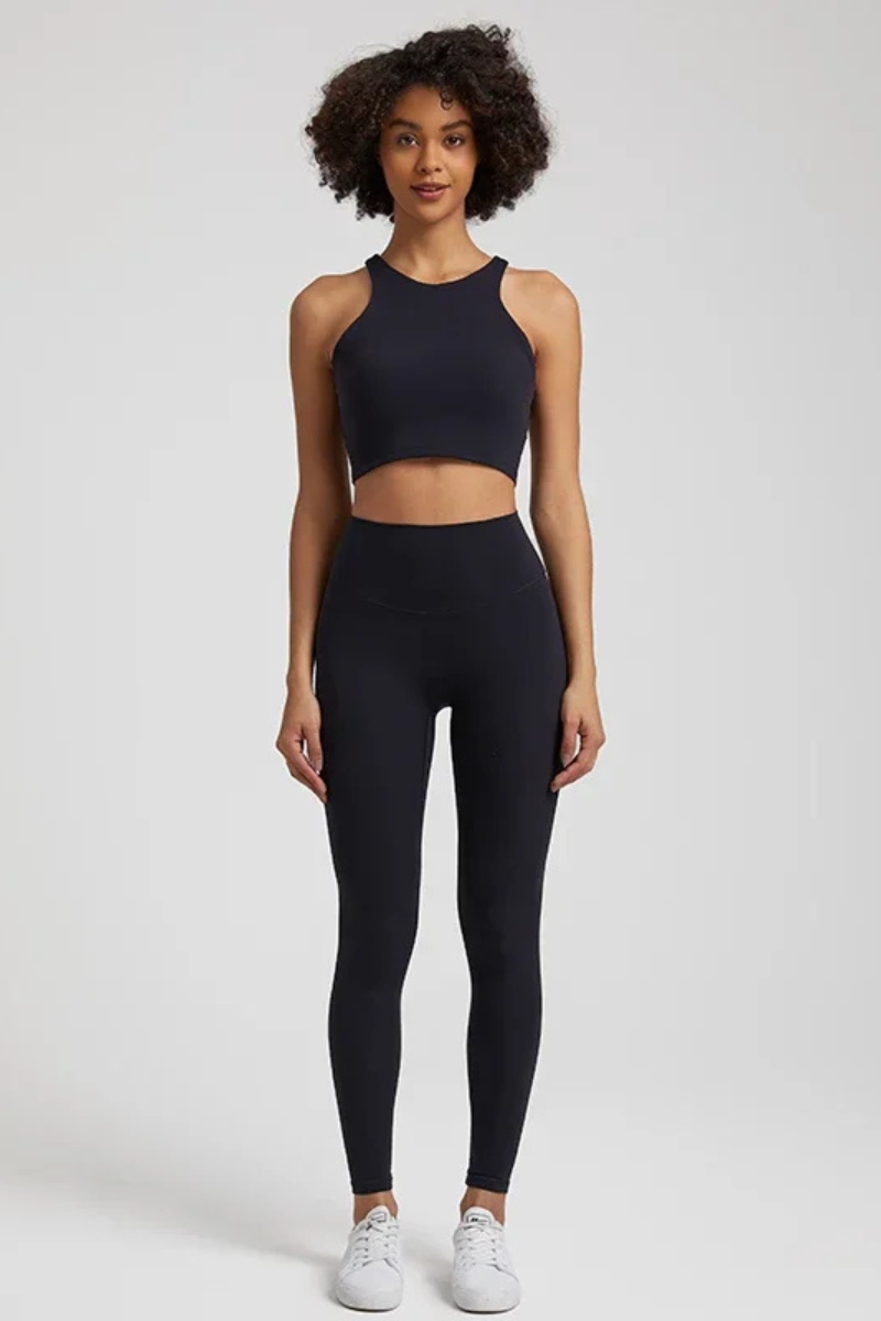 Ensemble Yoga Dos Nageur - noir / XS