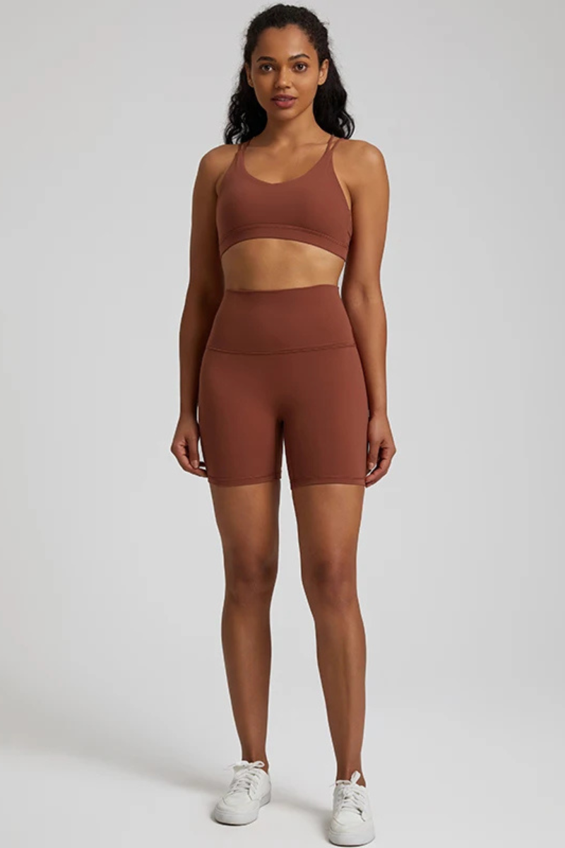 Ensemble Yoga Féminin - marron / XS