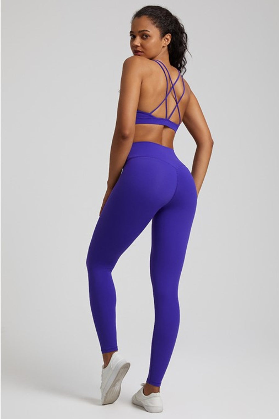 Ensemble Yoga Femme Yantra - bleu foncé / S