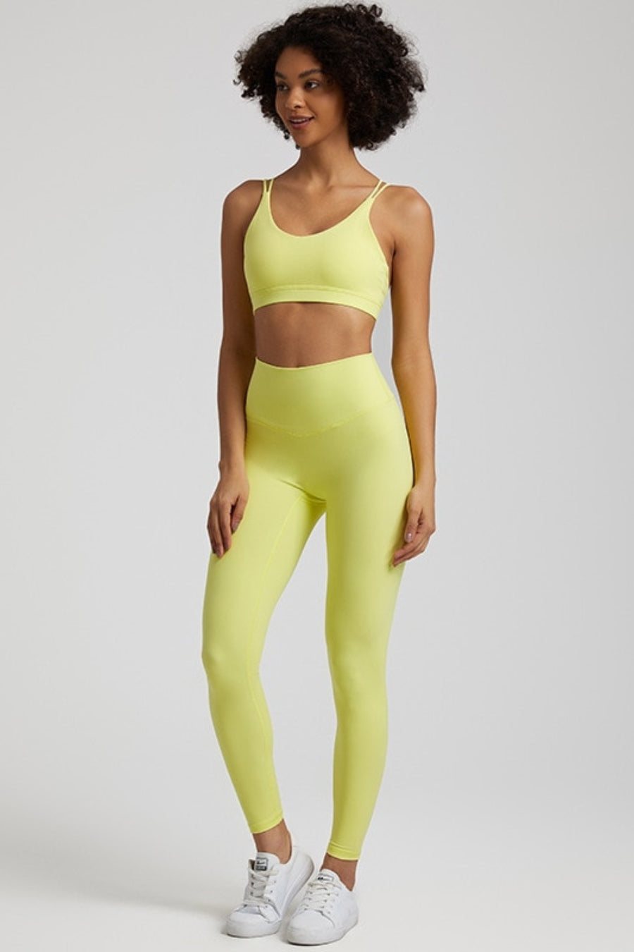 Ensemble Yoga Femme Yantra - jaune / S