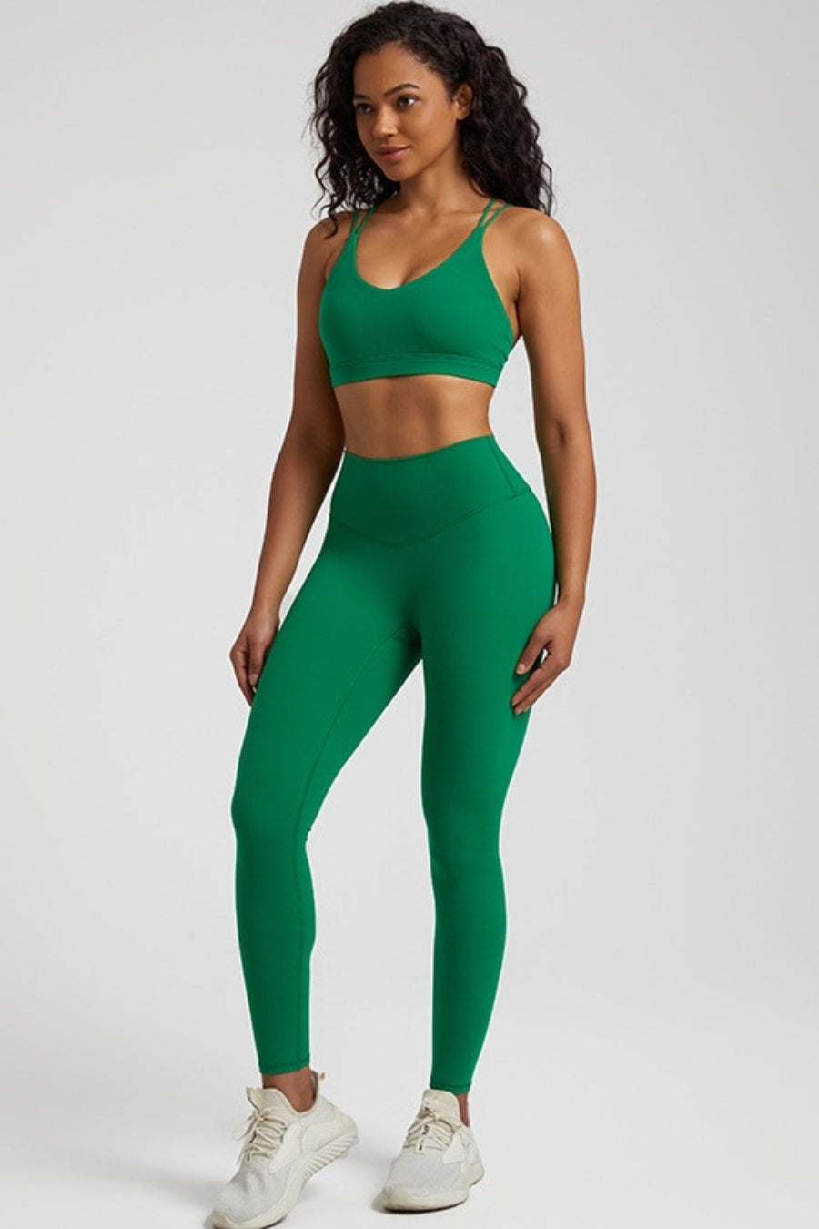 Ensemble Yoga Femme Yantra - vert / S