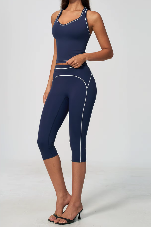 Ensemble Yoga Pantacourt Sculptant