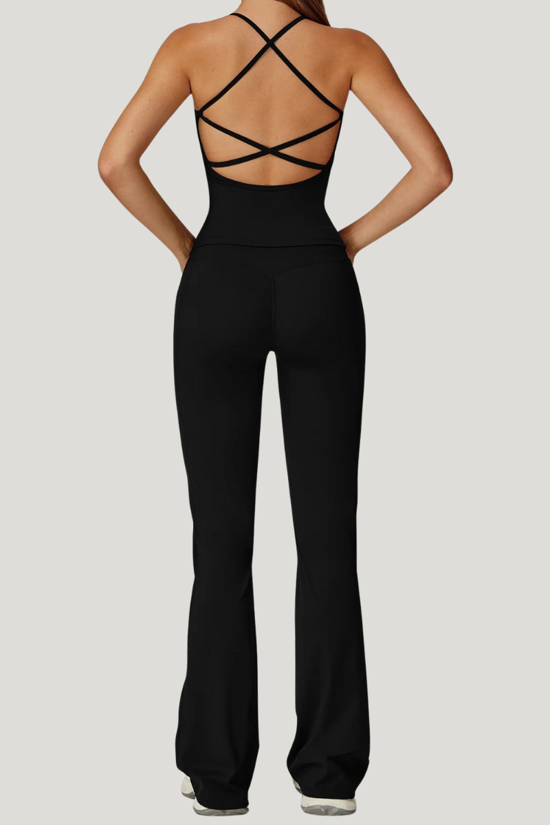 Ensemble Yoga Pantalon Evasé