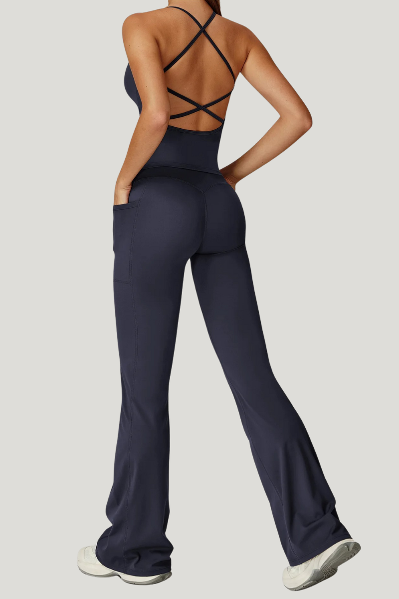 Ensemble Yoga Pantalon Evasé