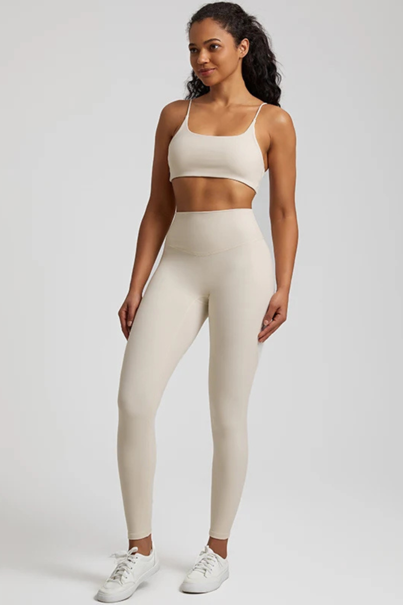 Ensemble Yoga Sensuel - beige / S