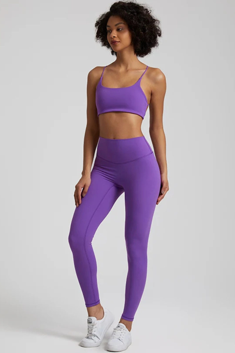 Ensemble Yoga Sensuel - violet / S