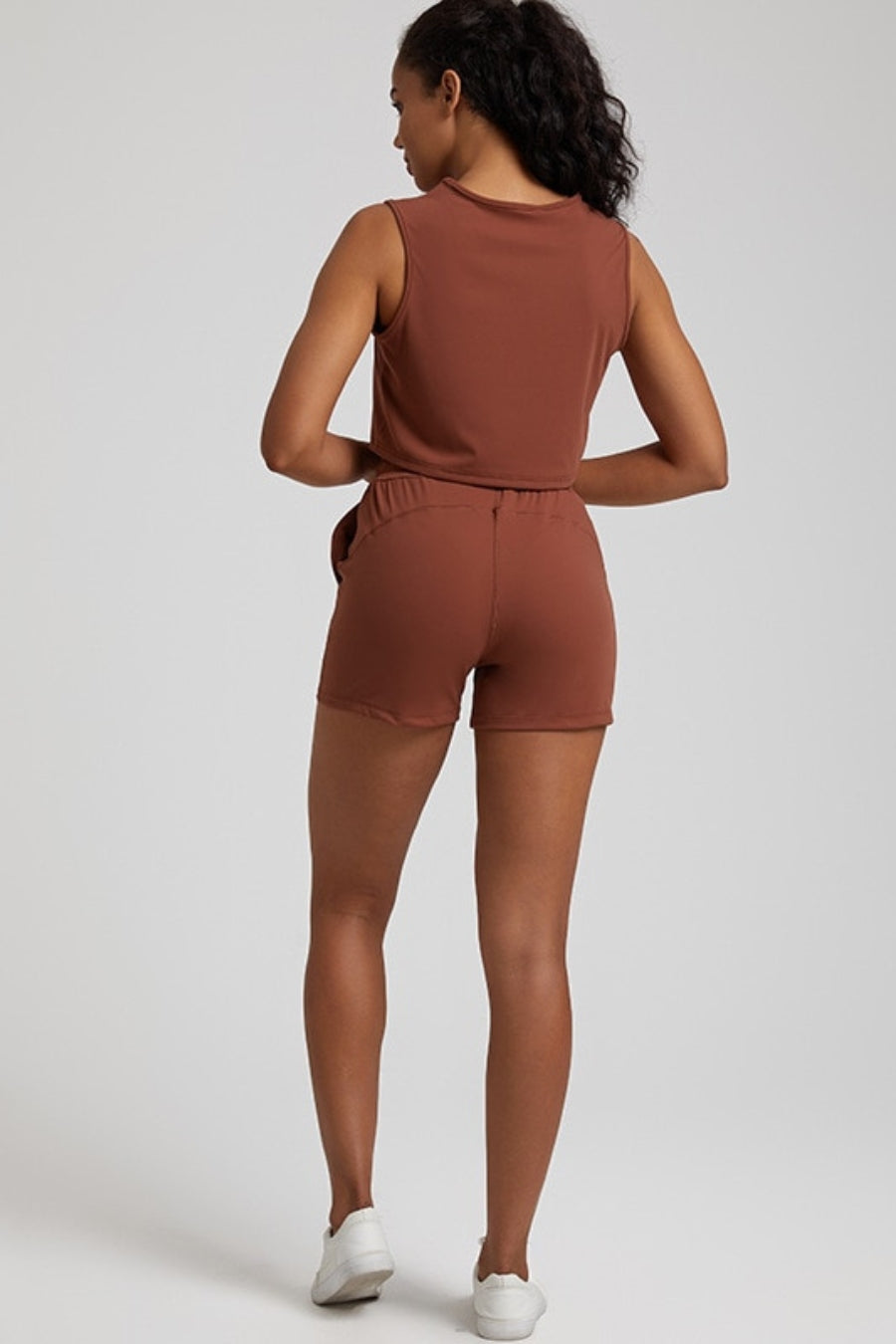 Ensemble Yoga Short & Crop Top