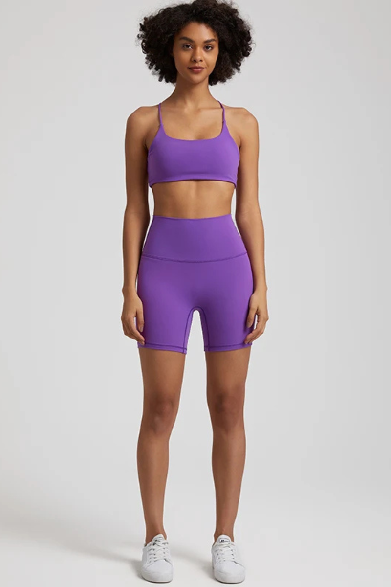 Ensemble Yoga Short Sensuel